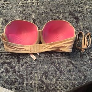 Strapless nude bra 36DD
